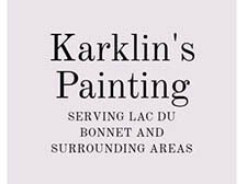 Logo for Karklin’s Painting Logo for Karklin’s Painting